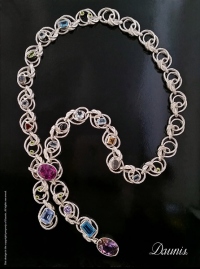 Atuik Neckpiece with Gems