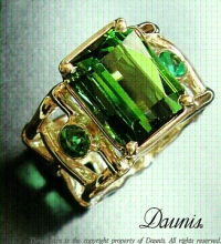 HAWeave-ring-green-tourmaline